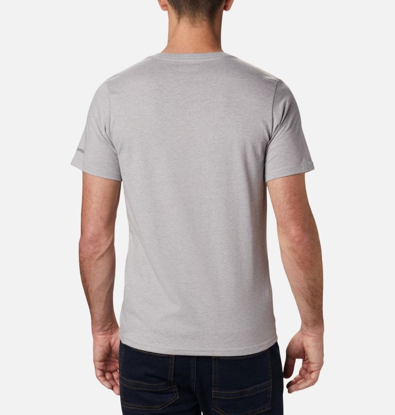 CSC Basic Logo Short Sleeve, Color: Columbia Grey Heather, image 2