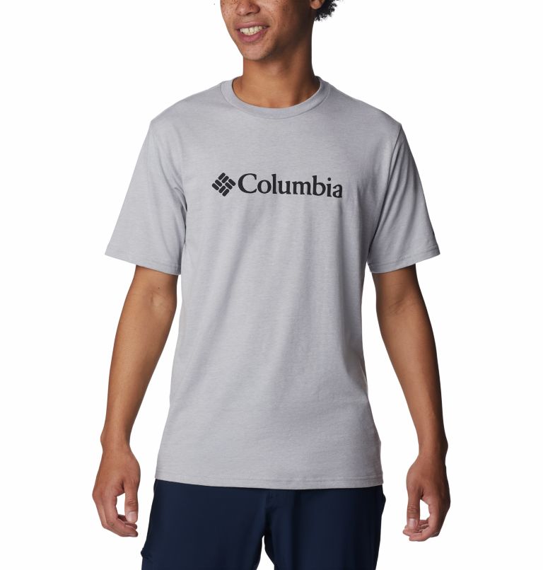 Thumbnail: Men’s CSC Basic Logo Tee, Color: Columbia Grey Heather, image 1