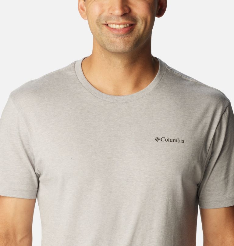 Men’s CSC Basic Logo Tee, Color: Columbia Grey Hthr, LC CSC Branded Grx, image 4