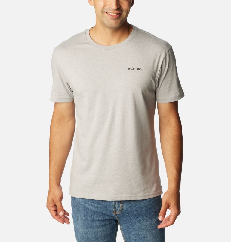 Men’s CSC Basic Logo T-Shirt, Color: Columbia Grey Hthr, LC CSC Branded Grx, image 1