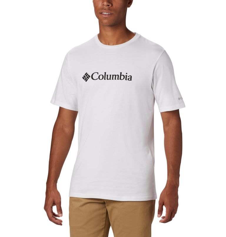 CSC Basic Logo&trade; Short Sleeve | 100 | M Men&rsquo;s CSC Basic Logo&trade; Tee, White, front
