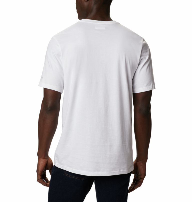 CSC Basic Logo&trade; Short Sleeve | 101 | XL Men&rsquo;s CSC Basic Logo&trade; Tee, White Icon, back