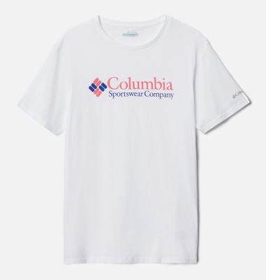 Men&rsquo;s CSC Basic Logo&trade; Tee CSC Basic Logo&trade; Short Sleeve | 015 | S, White, CSC Brand Retro, front