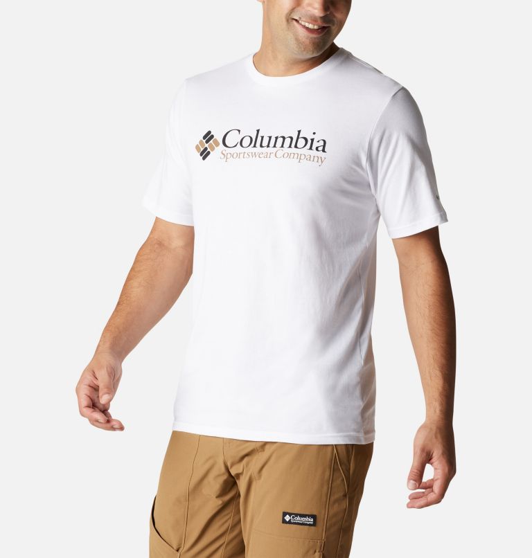 T-shirt CSC Basic Logo II Homme , Color: White, CSC Retro Logo, image 5