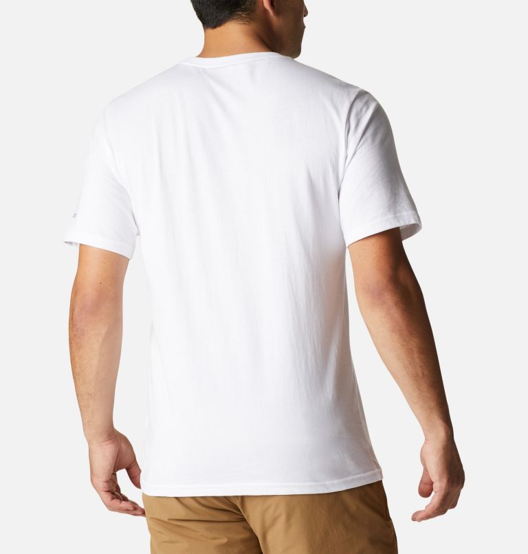 Thumbnail: Camiseta CSC Basic Logo para hombre, Color: White, CSC Retro Logo, image 2