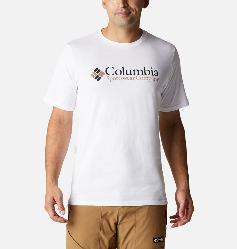 Thumbnail: T-shirt CSC Basic Logo II Homme , Color: White, CSC Retro Logo, image 1
