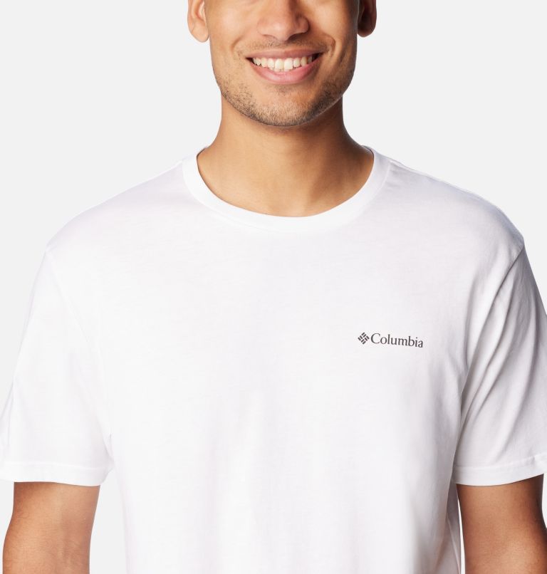 Thumbnail: Men’s CSC Basic Logo Tee, Color: White, LC CSC Branded Graphic, image 4