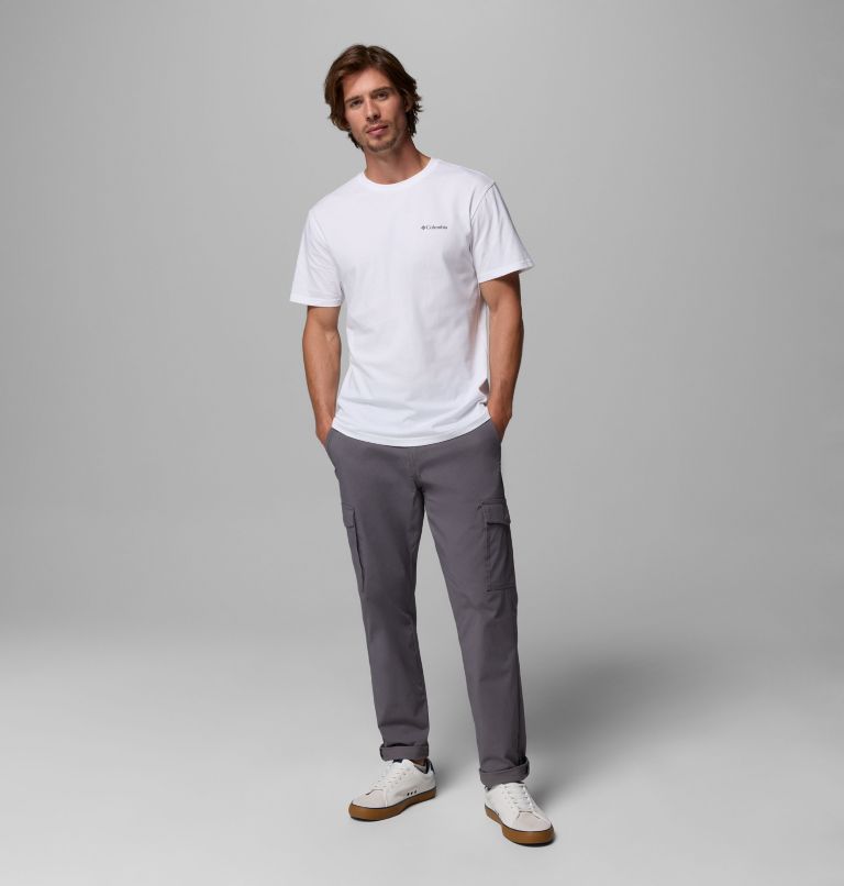 Men’s CSC Basic Logo T-Shirt, Color: White, LC CSC Branded Graphic, image 2