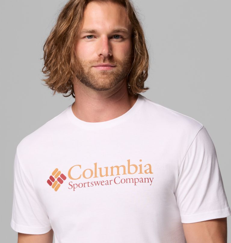 Men’s CSC Basic Logo Tee, Color: White, CSC Retro Logo, image 5