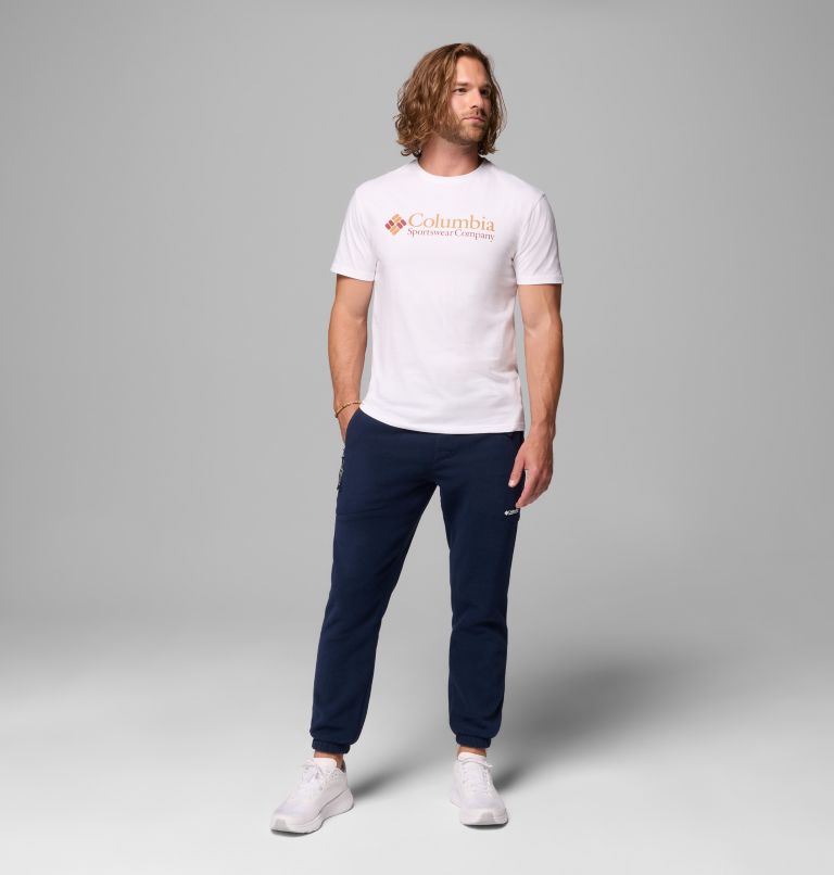 Men’s CSC Basic Logo Tee, Color: White, CSC Retro Logo, image 2