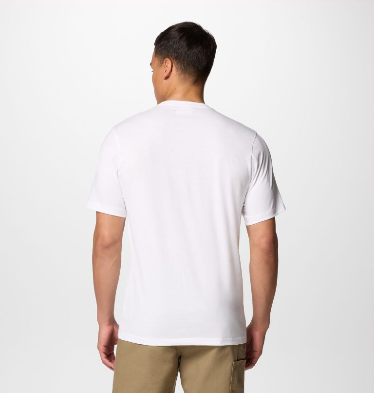 T-shirt CSC Basic Logo II Homme , Color: White, CSC Retro Logo, image 2