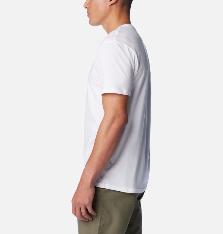 Men’s CSC Basic Logo T-Shirt, Color: White, CSC Retro Logo, image 3