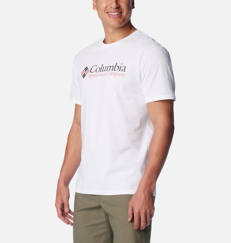 Men’s CSC Basic Logo T-Shirt, Color: White, CSC Retro Logo, image 5