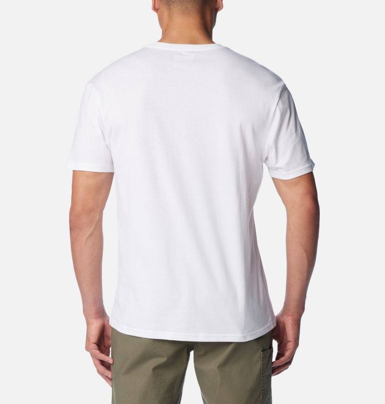 Men’s CSC Basic Logo T-Shirt, Color: White, CSC Retro Logo, image 2