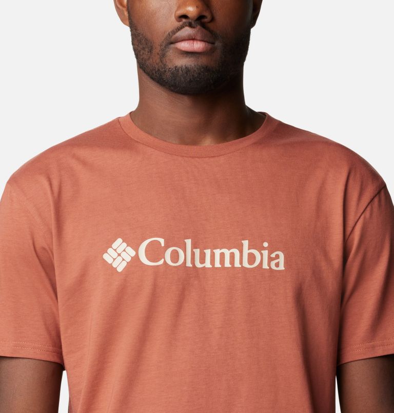 Men’s CSC Basic Logo T-Shirt, Color: Auburn, Dark Stone CSC Branded, image 4