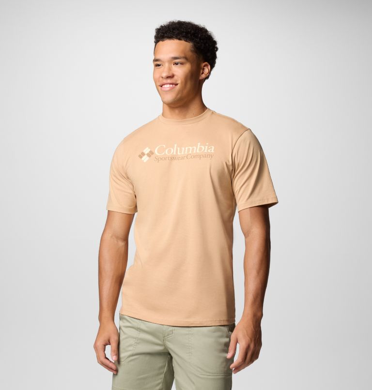 Men’s CSC Basic Logo T-Shirt, Color: Canoe, CSC Retro Logo, image 5