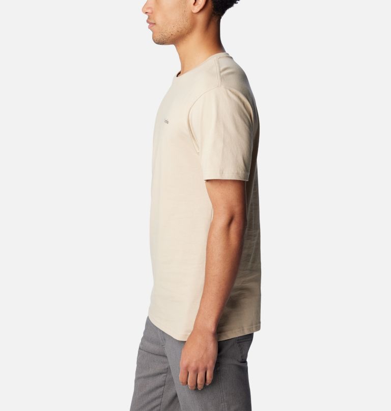 Camiseta CSC Basic Logo para hombre, Color: Ancient Fossil, LC CSC Branded Graphic, image 3