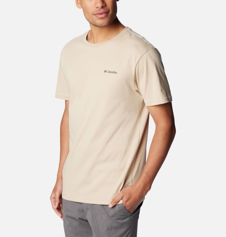 Camiseta CSC Basic Logo para hombre, Color: Ancient Fossil, LC CSC Branded Graphic, image 5