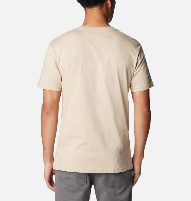 Camiseta CSC Basic Logo para hombre, Color: Ancient Fossil, LC CSC Branded Graphic, image 2
