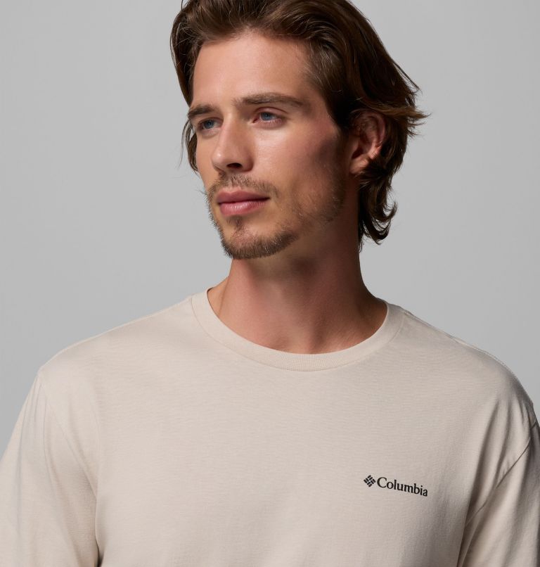 Camiseta CSC Basic Logo para hombre, Color: Dark Stone, LC Gem Columbia, image 5