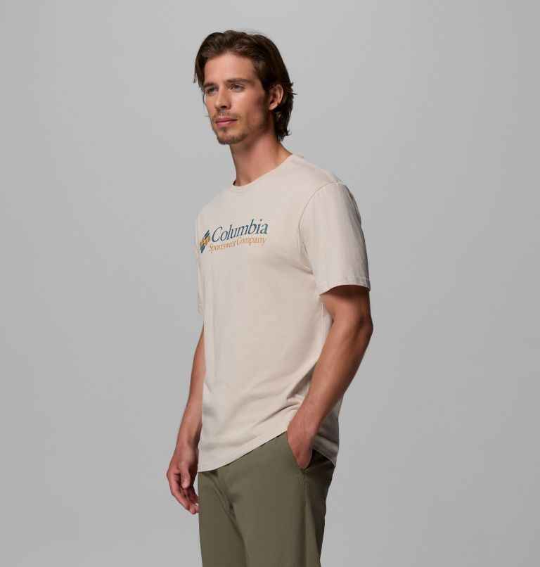 Camiseta CSC Basic Logo para hombre, Color: Dark Stone, CSC Retro Logo, image 4