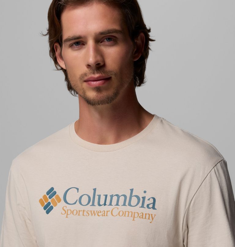 Camiseta CSC Basic Logo para hombre, Color: Dark Stone, CSC Retro Logo, image 5