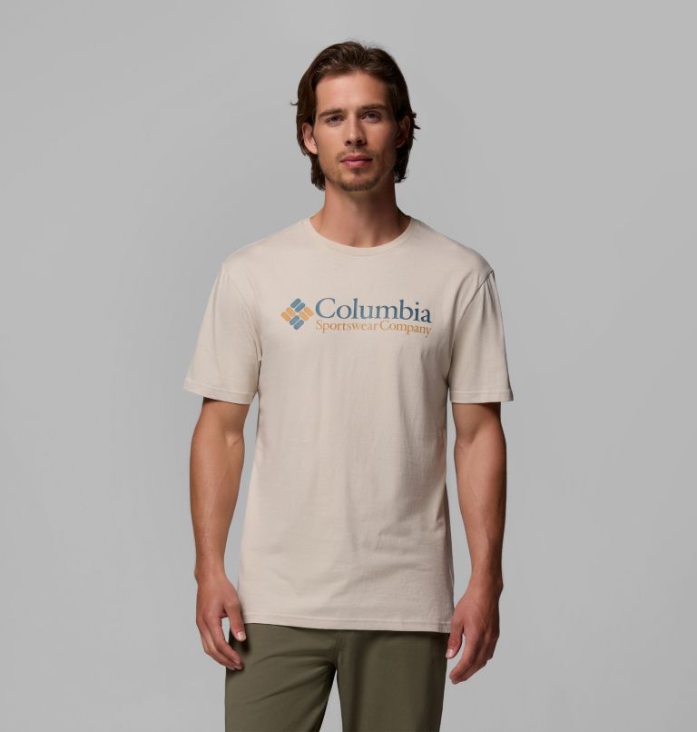 Camiseta CSC Basic Logo para hombre, Color: Dark Stone, CSC Retro Logo, image 1