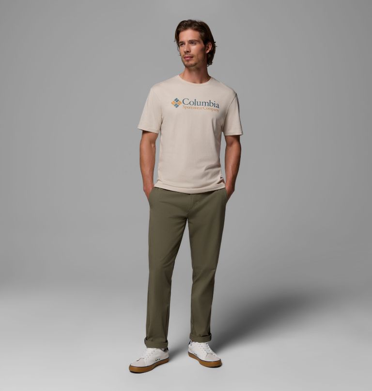 Camiseta CSC Basic Logo para hombre, Color: Dark Stone, CSC Retro Logo, image 2