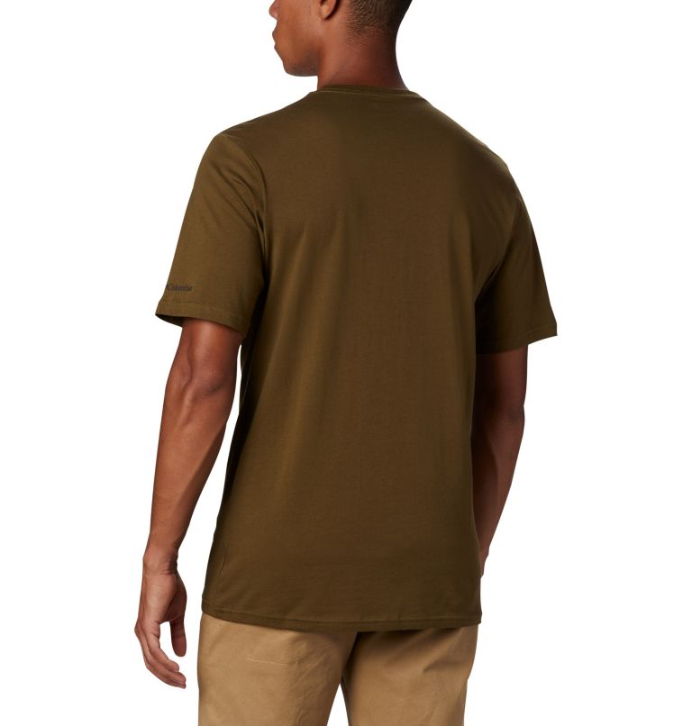 Men’s CSC Basic Logo T-Shirt, Color: New Olive, image 2