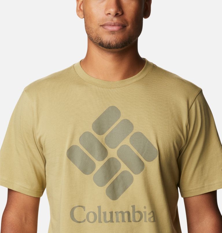 Camiseta CSC Basic Logo para hombre, Color: Savory, CSC Stacked Logo, image 4