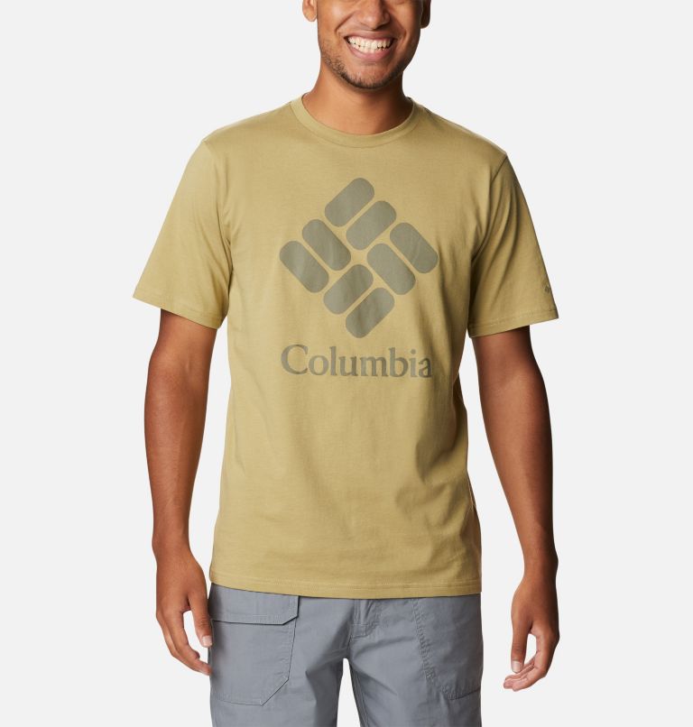 Thumbnail: Camiseta CSC Basic Logo para hombre, Color: Savory, CSC Stacked Logo, image 1