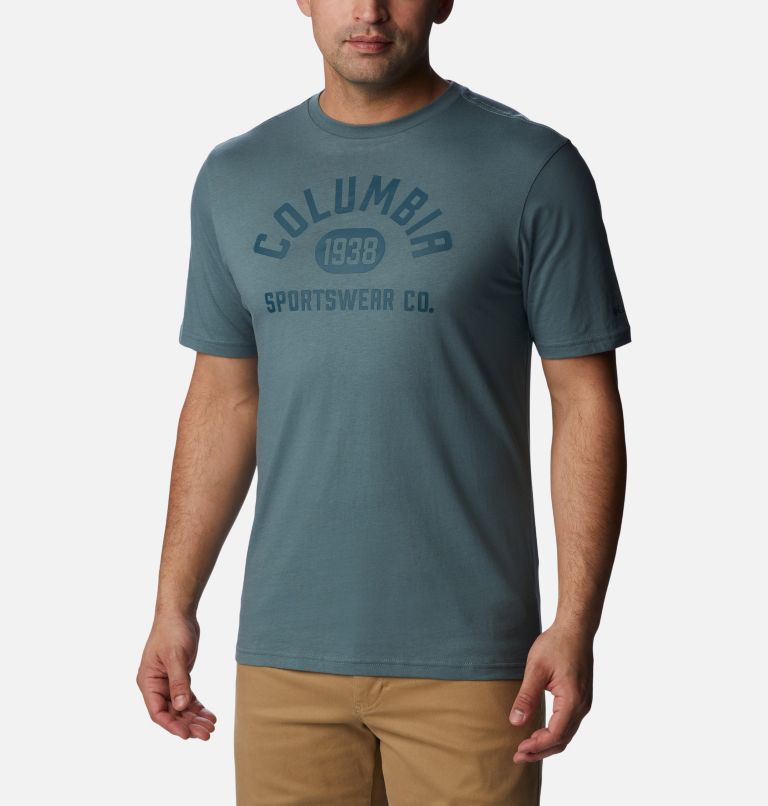 CSC Basic Logo Short Sleeve | 349 | M, Color: Metal, College Life Graphic, image 5