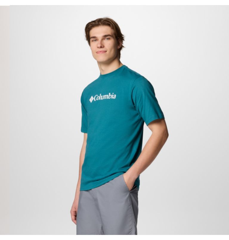 T-shirt CSC Basic Logo II Homme , Color: River Blue, CSC Branded, image 3