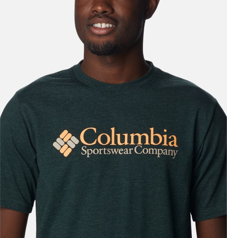T-shirt CSC Basic Logo II Homme , Color: Spruce Heather, CSC Retro Logo, image 4
