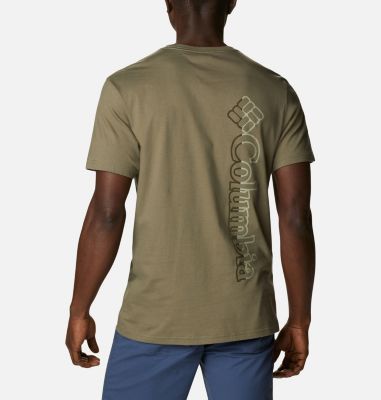 Men&rsquo;s CSC Basic Logo&trade; Tee CSC Basic Logo&trade; Short Sleeve | 014 | L, Stone Green Vertical, back