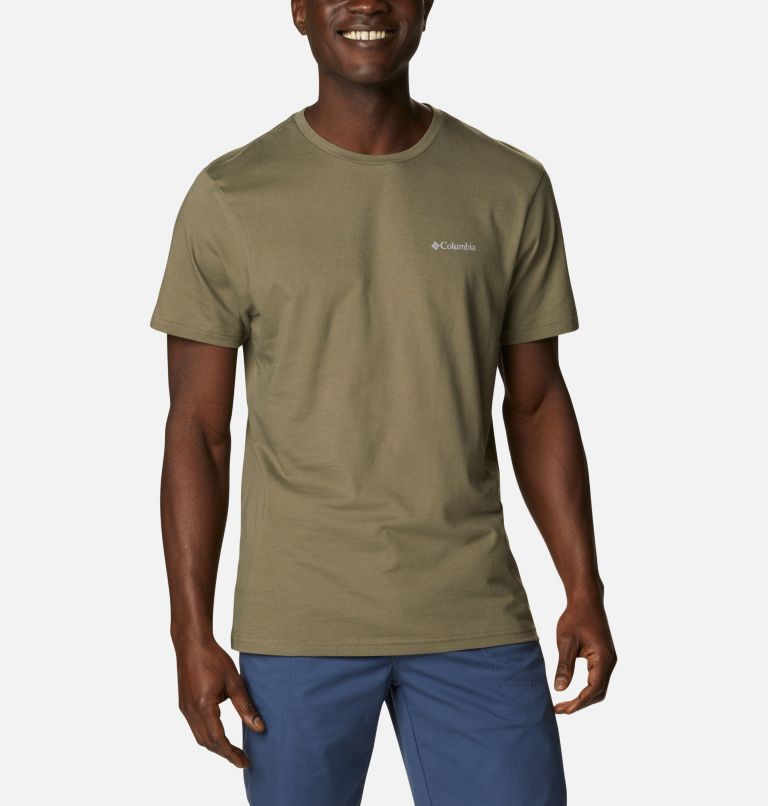 Men’s CSC Basic Logo T-Shirt, Color: Stone Green Vertical, image 1