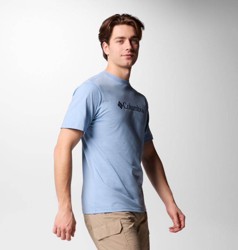 Men’s CSC Basic Logo T-Shirt, Color: Ripple Blue, CSC Branded, image 5