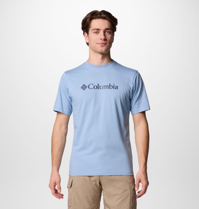 Camiseta CSC Basic Logo para hombre, Color: Ripple Blue, CSC Branded, image 1