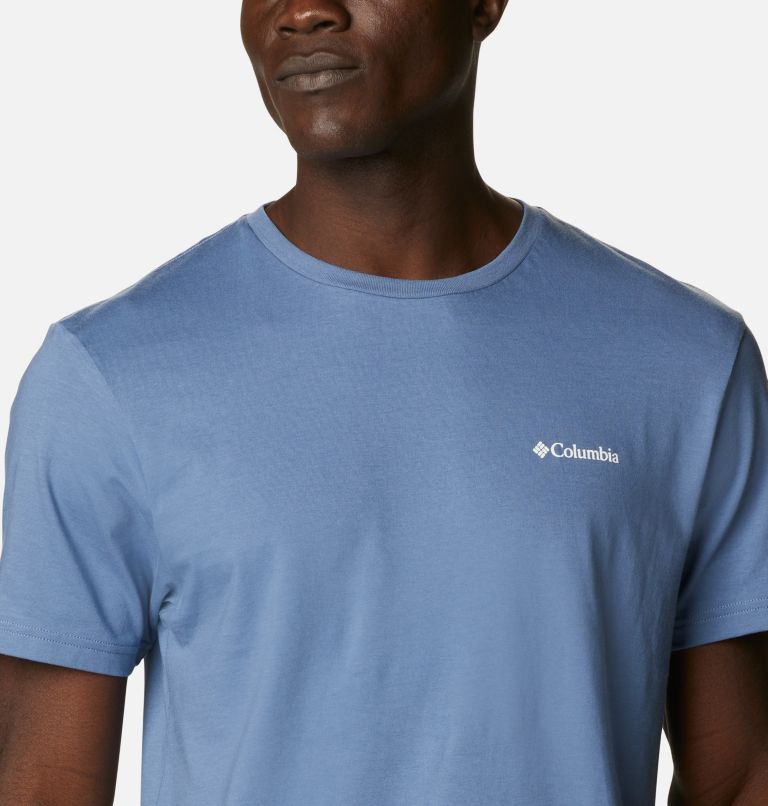 Men’s CSC Basic Logo T-Shirt, Color: Bluestone Vertical, image 4
