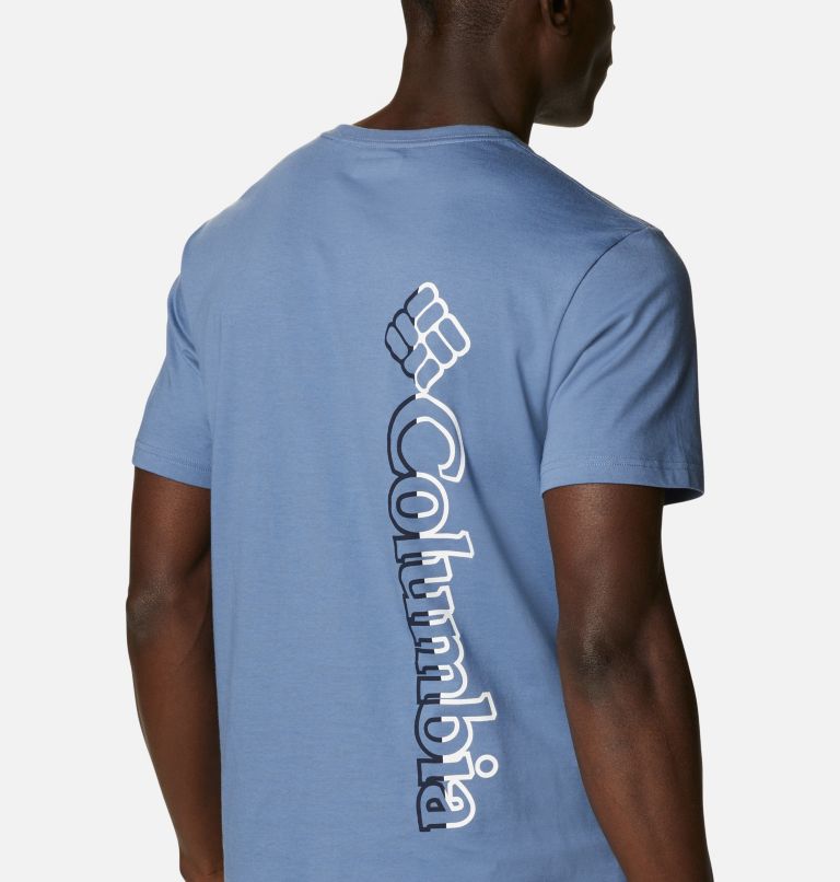 Men’s CSC Basic Logo T-Shirt, Color: Bluestone Vertical, image 5