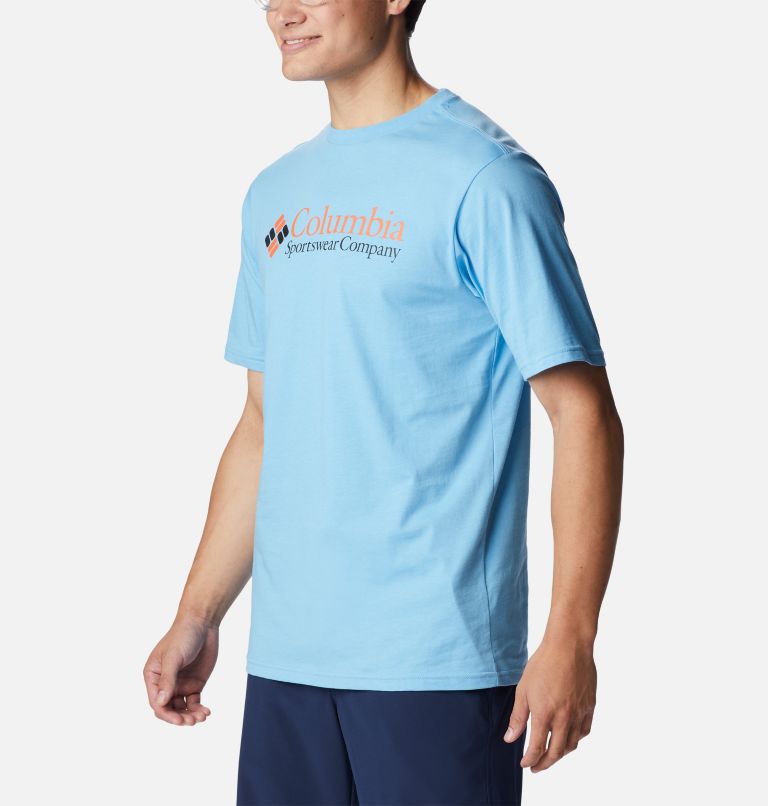 CSC Basic Logo Short Sleeve | 456 | M, Color: Vista Blue, CSC Retro Logo Graphic, image 5