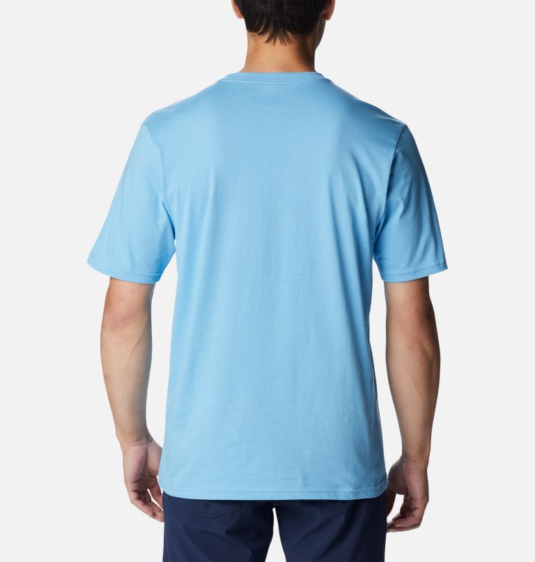 Camiseta CSC Basic Logo para hombre, Color: Vista Blue, CSC Retro Logo Graphic, image 2