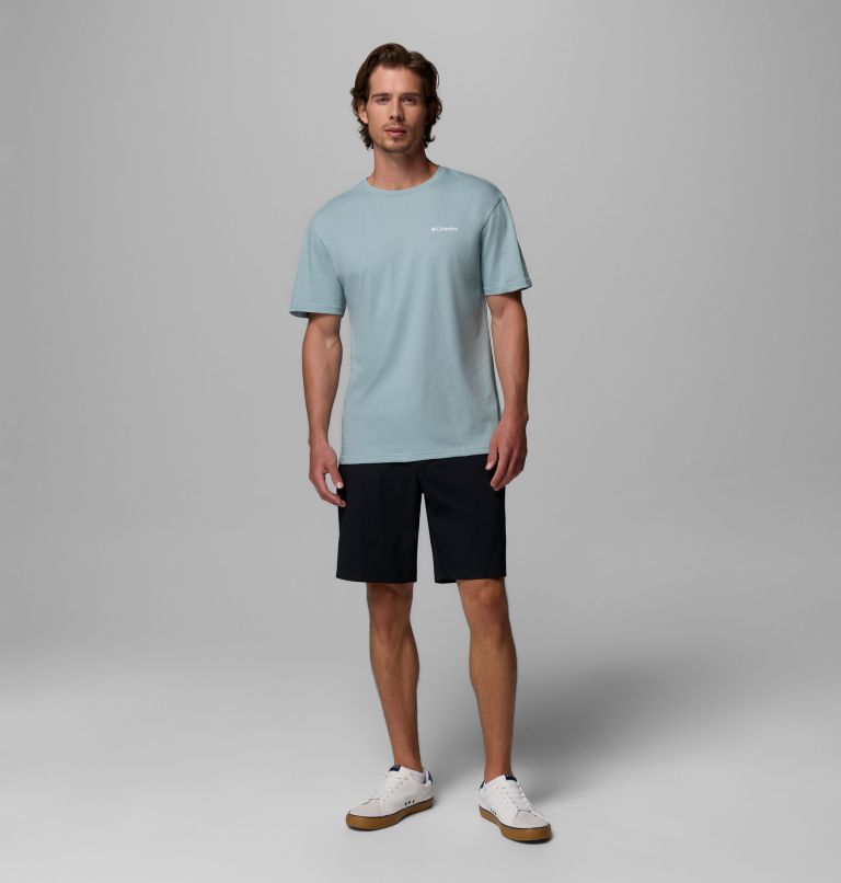 Camiseta CSC Basic Logo para hombre, Color: Crushed Blue, LC Gem Columbia, image 2