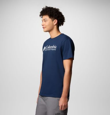 Men’s CSC Basic Logo Tee, Color: Collegiate Navy, CSC Retro Logo, image 4