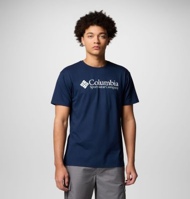 Men’s CSC Basic Logo T-Shirt, Color: Collegiate Navy, CSC Retro Logo, image 1