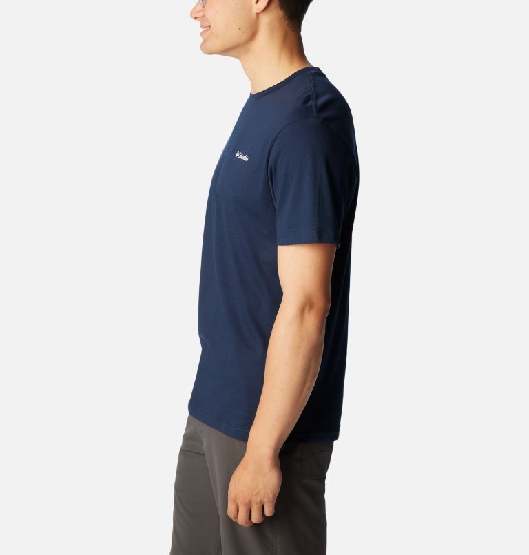 T-shirt CSC Basic Logo II Homme , Color: Collegiate navy, LC CSC Branded Graphic, image 3