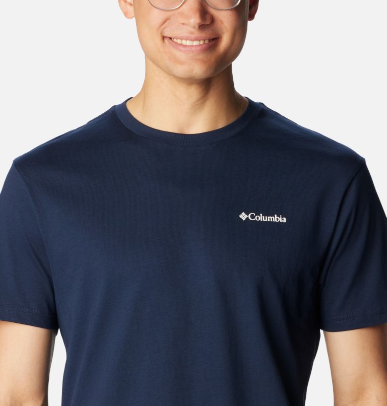 Thumbnail: Men’s CSC Basic Logo Tee, Color: Collegiate navy, LC CSC Branded Graphic, image 4