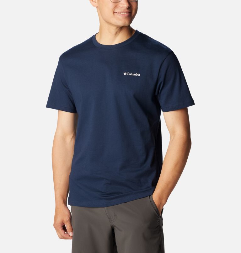 T-shirt CSC Basic Logo II Homme , Color: Collegiate navy, LC CSC Branded Graphic, image 5