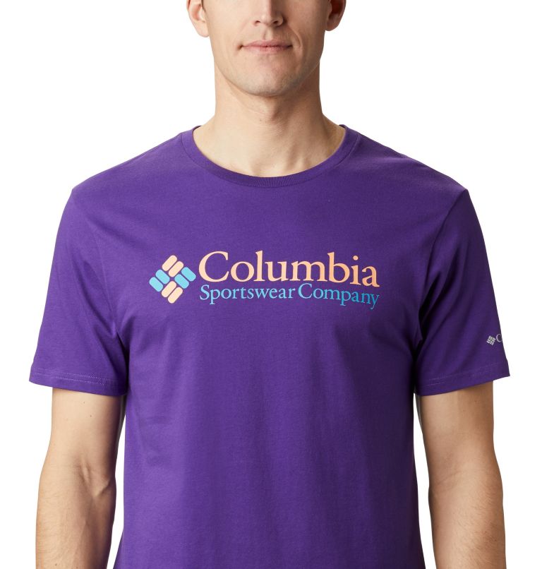 CSC Basic Logo&trade; Short Sleeve | 517 | L Men&rsquo;s CSC Basic Logo&trade; Tee, Vivid Purple Icon, a2