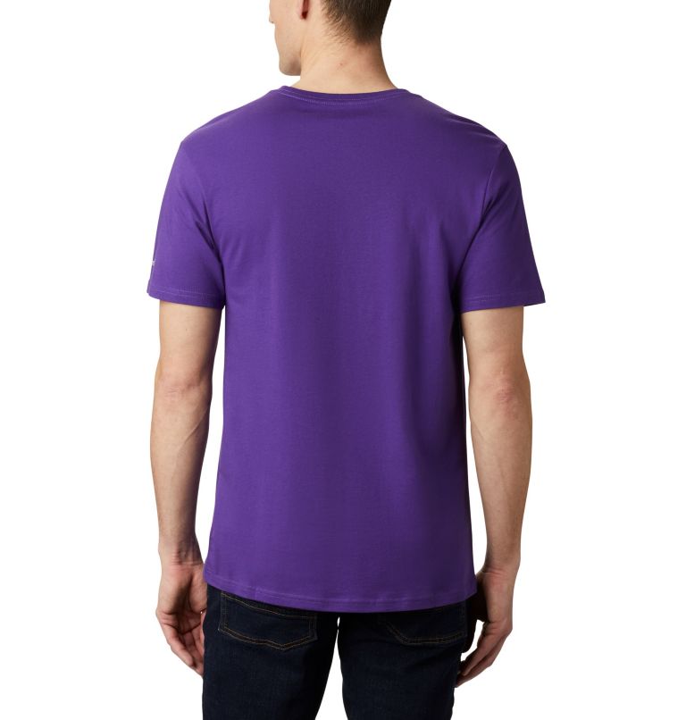 CSC Basic Logo&trade; Short Sleeve | 517 | L Men&rsquo;s CSC Basic Logo&trade; Tee, Vivid Purple Icon, back